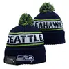 2026 Nuevo Gorro de Punto con Pompón de Color Mixto al por Mayor, Gorro de Lana de Equipo de Rugby, Jacquard de Doble Cara, Estilo Retro Artístico