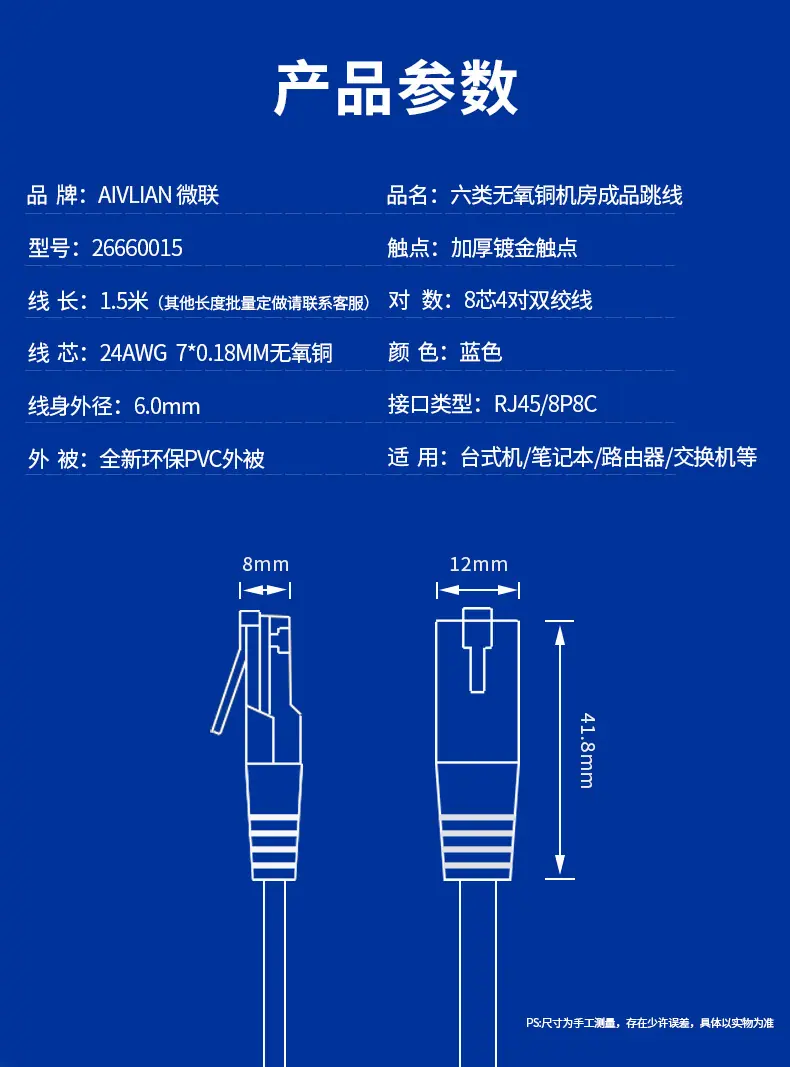 千兆网络线