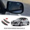 Aplicable a coche PEUGEOT 207 2009 Ventana protector de lluvia visera parasol PEUGEOT 207 Visera de ventana