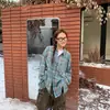 Camisa con Solapa Retro Chaqueta Nueva de Otoño para Commuter Versátil Holgada Casual Transpirable de Manga Larga Camisa a Cuadros para Hombre