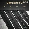 Protección impermeable transparente y visible, suave y de bajo ruido, cadena universal para impermeables y bolsas de almacenamiento transparentes impermeables