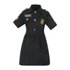 Ropa de Policía Infantil Transfronteriza Profesional Disfraz Cosplay Traje para Fiesta de Halloween Actuación Juego