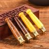 Boquilla para Cigarrillo con Filtro de Madera Maciza de Cabeza Redonda Portátil para Hombre Gruesa Mediana Delgada de Tres Usos Lavable Varilla Boquilla de Madera para Cigarrillo Mini Play