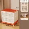 Caja de Almacenamiento Móvil para Juguetes Infantiles Tapa abatible Extra Grande Artefacto Organizador Gran Capacidad Ropa Edredón Caja de Almacenamiento Plegable
