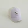 Gorra de Béisbol Personalizada para Niños Nueva Linda Oso Protección Solar Media Malla Guardería Versátil Gorra de Béisbol para Niñas Comercio Exterior