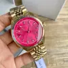 Nuevo Modelo de Reloj de la Emperatriz Viuda, Reloj para Mujer Saturno Azul Hielo Triturado, Reloj para Mujer Fruta del Dragón Verde Menta, Disponible para Dropshipping