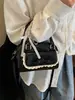 Bolsa Feminina Estilo Coreano Moda Bolsa de Mão Doce Simples Bolsa Transversal Novo Design de Nicho Versátil Bolsa de Ombro Transversal