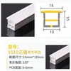 Lámpara LED de Silicona Flexible con Carcasa Lámpara de Línea Empotrada Lámpara Suave Ranura para Lámpara Ranura para Tarjeta Curva Flexible para Exteriores