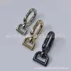 Venta al por mayor del fabricante Accesorios para equipaje y bolsos Círculo de resorte con forma de huevo de aleación de zinc Correa para bolsa Gancho con forma de huevo Gancho para llaves Hebilla