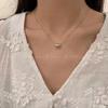 Corrente de Suéter Outono e Inverno, Não Precisa Tirar para Dormir, Colar da Moda, Luxo Acessível, Nicho, Alto Padrão, Estilo Longo, Acessórios da Moda para Camisetas de Base