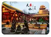 Imanes de Refrigerador Magnéticos Suaves Realistas de Tianshui, Gansu, Cueva de la Montaña Maiji, Imanes de la Ciudad Antigua de Fuxi, Productos Culturales Souvenir del Turismo del Noroeste