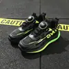 Tamanho 38-42 Marca Couro Solado Eva Sapatos Infantis Estudantis Atacado Tênis de Corrida Sapatos Esportivos para Crianças Maiores 6594