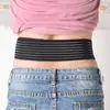 Cinto Peritoneal Alargado Respirável Preto Resistente à Sujeira Ajustável Suprimentos para Cuidados Peritoneais