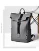 Mochila Color Sólido Gran Capacidad Mochila para Computadora de Viaje Diario Bolsa Escolar Casual de Negocios para Estudiante Bolsa de Viaje Impermeable Simple