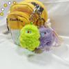 Colgante de muñeca de dibujos animados, lindo y divertido, de peluche, de color, para bolso de estudiante, llavero con colgante de muñeca.