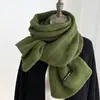 Bufanda vintage a cuadros verdes para mujer, otoño e invierno, combina con todo, alta gama, personalidad, cálida, estilo coreano, nueva