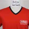 Comercio exterior original único al por mayor verano delgado europeo y americano holgado cómodo algodón camiseta básica otoño cuello en V letras simples