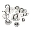 Gancho de Acero Inoxidable Engrosado Gancho Superior en Forma de U Gancho para Ventilador Gancho para Lámpara de Araña Anillo de Hierro Fijo para Yoga Gancho Fijo para Saco de Arena