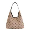 Estilo preguiçoso sensação relaxada bolsa bolsa tote feminina grande capacidade bolsa de ombro única bolsa grande versátil retrô para o dia a dia