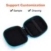 Bolsa de Almacenamiento Digital para Auriculares Portátil de Cáscara Dura Caja de Almacenamiento para Cable de Carga de Teléfono Móvil Caja de Embalaje Impermeable de Eva Portátil