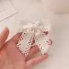 Pinza para el pelo con lazo de encaje estilo coreano, pinza lateral para el pelo de niña, pinza doble para coleta, pinza para flequillo todo a juego, accesorio para el pelo