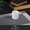 Juego de Platos y Tazones de Alta Gama para Restaurantes de Hotel, Platos de Porcelana Ósea Pura Blanca Cerámica, Tazones, Tazas y Cucharas para Poner la Mesa en Hoteles y Clubes
