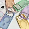 Capa Magnética Dopamine Color Sensível à Pele Adequada para Capa de Celular Apple 17 Pro Max iPhone 16 Novo Modelo 15 Anti-Queda 14 Estilo Coreano