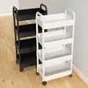 Estantería de almacenamiento para huecos de sala de estar, carrito pequeño de almacenamiento para el hogar, estantería de almacenamiento móvil para huecos, armario de almacenamiento para dormitorio, fábrica