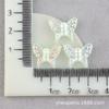 Accesorios para el Cabello DIY Iridiscentes Accesorios de Resina Galvanizada Pegamento Cremoso Materiales de Mariposa Parche Clip para Funda de Teléfono Venta al por Mayor