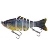 Nuevo Señuelo de Pesca Transfronterizo de 7 Secciones Biónico Multi-Sección 10cm 15.4g Señuelo de Pesca Set de Señuelos Multi-Sección