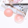 Parche de silicona para pecho transfronterizo anti-rozaduras parche para areola parche de silicona sólida para pecho parche invisible para el pecho redondo 8 cm para hombres y mujeres