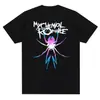 Camiseta de Algodón para Hombre y Mujer My Chemical Romance Mcr Band Camiseta Estampada Camiseta Casual de Manga Corta Camiseta Tendencia Urbana