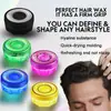Cera para el Cabello Transfronteriza, Cera para Peinar el Cabello de Color de Alta Elasticidad, Cera para Peinar el Cabello Natural Esponjosa de Larga Duración