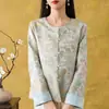 Nueva chaqueta Tang bordada de jacquard estilo chino, nueva moda de primavera, juvenil y elegante, abrigo corto casual para mujer