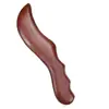 Tabla Gua Sha de Sándalo Natural al por Mayor, Tabla Raspadora de Madera para Masaje de Cuerpo Completo, Tabla Gua Sha para Espalda, Cepillo Meridian