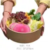 Hot Pot de Carne Famoso na Internet com Fogareiro Cerâmico Único em Formato de Pé e Louças Cerâmicas em Estilo Rústico para Preparação do Hot Pot