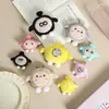 Acessórios DIY em Formato de Ovo de Desenho Animado, Broches de Pelúcia Fofos, Pingentes para Sacolas de Festa, Acessórios para Joias, Roupas, Sapatos e Meias Atacado