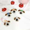 Broche de Muñeco Perro de Peluche de Dibujos Animados, Decoración para Mochila, Accesorios para el Cabello DIY, Accesorios para Zapatos y Calcetines, Broche de Graduación