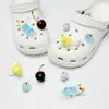 Nuevo Estilo Mismo Estilo Xiaohongshu Flor Lazo Decoración de Zapato DIY Desmontable Hebilla Decoración de Zapato Crocs