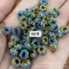 Linterna de anillo caliente multicolor hebilla de piña pulsera tejida a mano accesorios de cuerda nudo de hilo dorado joyería pequeña al por mayor