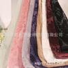 Brocado liso veludo imitação veludo flores podres tecido de veludo cheongsam vestido tecido seda amoreira flor queimada oco roupas femininas