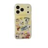 Capa de Celular Fofa de Desenho Animado Japonês e Coreano Snoopy 17Promax Adequada para Iphone16Pro Magnética de Camada Dupla 15Pro