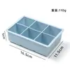 Bandeja de Hielo de Silicona Transfronteriza Verano DIY Fabricación de Hielo Molde de Tiras de Hielo Hogar Fácil de Desmoldar Cubitera Molde de Bola de Hielo Venta al por Mayor