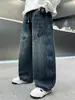 Jeans para niño primavera y otoño 2026 nuevo modelo, ropa de otoño para niños medianos y grandes, pantalones de otoño rectos holgados para niños