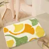 Alfombrilla Antideslizante Gruesa de Microfibra para Baño Xi'An Alfombrilla Absorbente para Suelo de Baño Felpudo Secado Rápido Entrada de Inodoro Hogar
