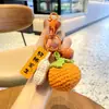Pingente chaveiro aconteceu coisa boa lã tecida à mão amendoim requintado feminino caqui Ruyi bolsa mochila joia pequena