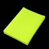 Pegatinas Adhesivas Fluorescentes de Colores A4 Mate, Papel para Impresión de Computadora No Secante, Papel para Anuncios de Alquiler, Papel Fluorescente para Negocios Comerciales