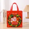 Vendas Diretas da Fábrica Sacolas de Tecido Não Tecido de Natal Sacolas para Doces de Natal Sacolas de Presente de Natal