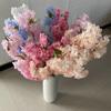 Tecido de seda Nova flor de cerejeira em cascata flor artificial decoração de casa flor artificial decoração de fundo de casamento adereços de fotografia cerejeira