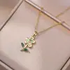 Colar Feminino, Novo Pingente de Amor Transfronteiriço da Moda, Design de Nicho, Colar Simples e Versátil com Corrente para Clavícula